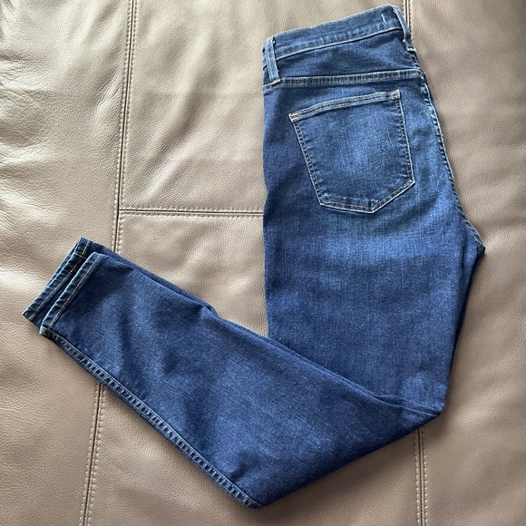 Madewell Women’s 31 10” High-Rise Skinny Jeans Distressed Minimalist Basic Blue - Picture 3 of 13